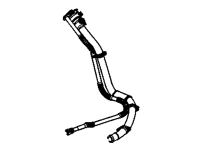 GM 25989983 Pipe Assembly, Fuel Tank Filler (W/ Filler Hose)