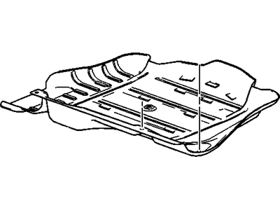 GM 15779888 Shield,Fuel Tank Lower