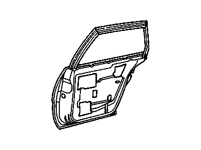 GM 89022643 Door,Rear Side