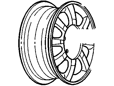 2004 Buick Lesabre Spare Wheel - 9593871