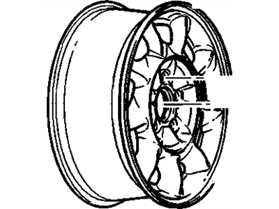 Buick Park Avenue Spare Wheel - 9593516