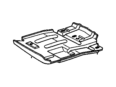 GM 15661099 Shield, Transfer Case