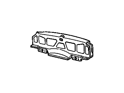 GM 1634553 Panel Assembly, Luggage Compartment Rear