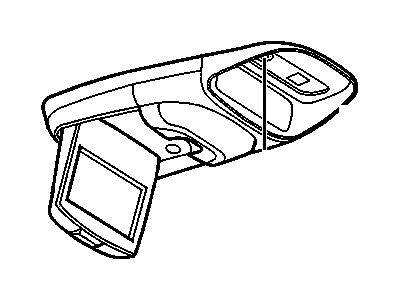 GM 15234998 Display Assembly, Video (W/ Video Disc Player)