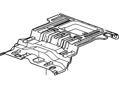 2007 Chevrolet Trailblazer Floor Pan - 25784607