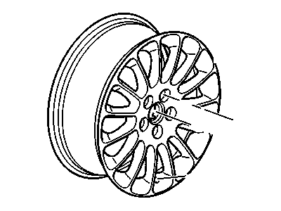 2008 Buick Lucerne Spare Wheel - 19301001