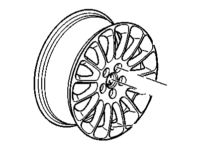 Buick Lucerne Spare Wheel - 19301001