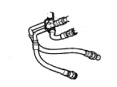 24265567 GM Hose Assembly, Differential Oil Pump Inlet (& Outlet) Illustration 1 of 1