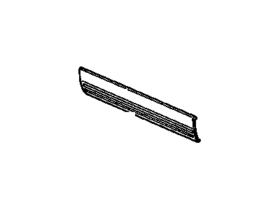 1990 Oldsmobile 98 Door Moldings - 88891439