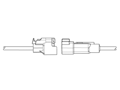 GMC Canyon Body Wiring Harness Connector - 19368140