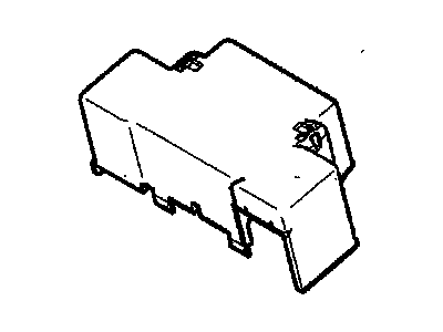 GM 13129783 Cover,Front Compartment Fuse Block Housing