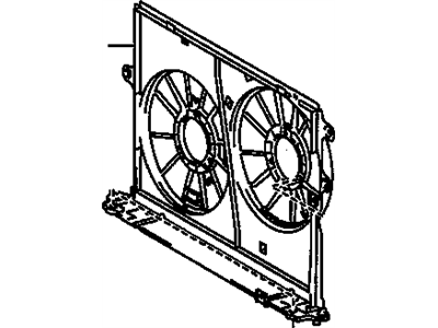 GM 88975774 Shroud,Engine Coolant Fan