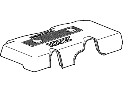 GM 12561486 Shield Assembly, Upper Intake Manifold Sight