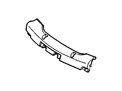 GM 16516744 Absorber, Front Bumper Fascia Energy