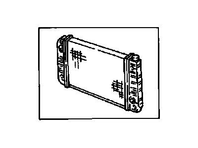 Chevrolet S10 Radiator - 52461411