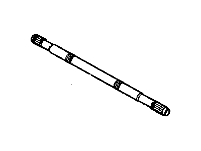 Cadillac Cimarron Axle Shaft - 7845152