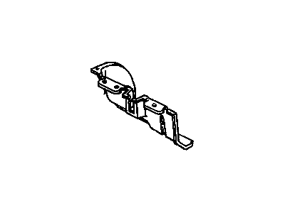 GM 10203811 Shield, Fuel Tank Front Lh