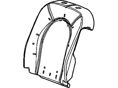 GM 15268885 Pad Assembly, Driver Seat Back Cushion