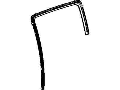 GM 42550304 Weatherstrip Assembly, Rear Side Door Window