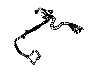 GM 52465940 Harness Asm,Heater & A/C Vacuum Solenoid Valve