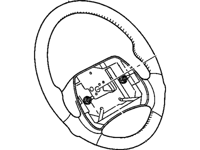 1999 Chevrolet Cavalier Steering Wheel - 16757102