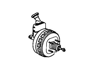 2008 Chevrolet HHR Brake Booster - 25862275