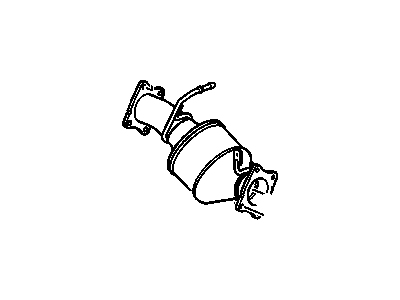 GM 19419600 CONVERTER ASM,CTLTC (W/ EXH MANIF PIPE) "KIT"