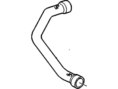 Chevrolet Astro Radiator Hose - 15544872