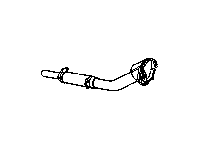 GM 15760284 Pipe Assembly, Fuel Tank Filler *Marked Print