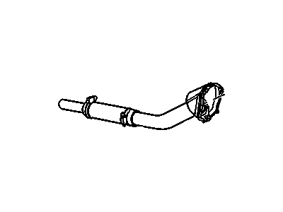 2001 Chevrolet Express Fuel Filler Hose - 15725991