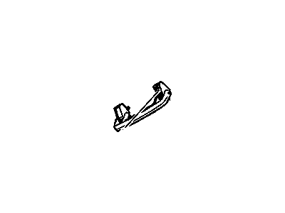 2006 Cadillac DTS Door Handle - 25785147