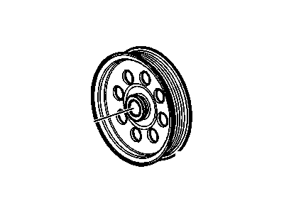 GM 12613170 Pulley, P/S Pump