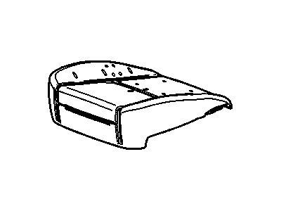 GM 25789849 Pad, Driver Seat Cushion