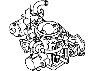 GM 96064739 Fuel Injection Air Meter Body