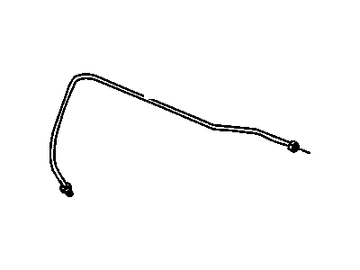 GM 25607720 Fitting, Rear Brake Intermediate Pipe