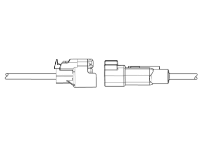 GM 13585682 Connector Asm,Wiring Harness *Black