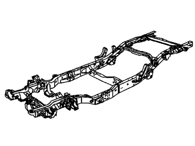GM 15098631 FRAME, Chassis