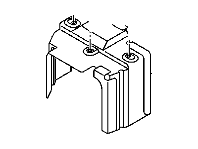 GM 97374388 Shield, Turbo Heat