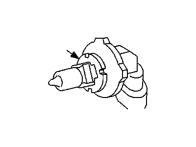 GM 19362191 BULB,HDLP