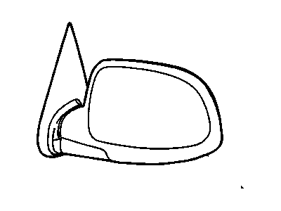 GM 25876716 Mirror Assembly, Outside Rear View