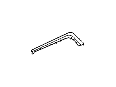 GM 25649723 Molding Assembly, Roof Drip Scalp <Use 1C3N