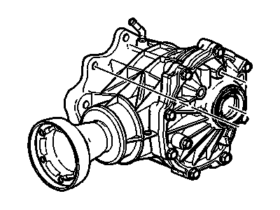 Pontiac Torrent Transfer Case - 19125668