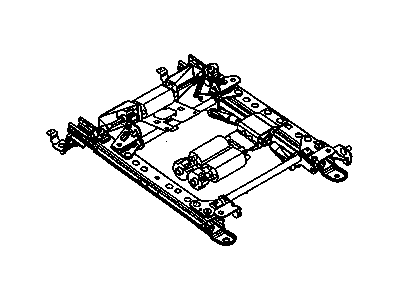 88953529 GM Driver Seat Adjuster Assembly Illustration 1 of 1