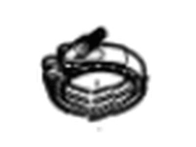 19405920 GM CLAMP,EXH PRTLT FLTR INL PIPE Illustration 1 of 1