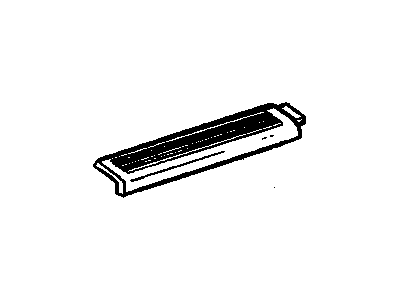 GM 10327899 Plate Assembly, Front Side Door Sill Trim *Neutral