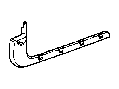 GM 12362912 RETAINER, Front Door Sill