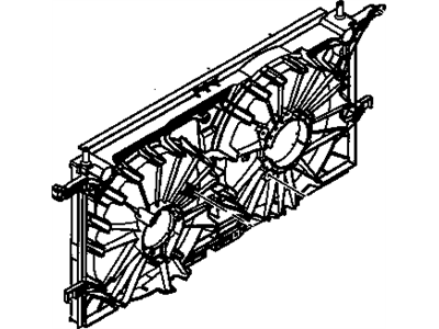 GM 10312887 Shroud,Engine Coolant Fan