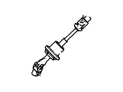 GM 20821325 Steering Column Intermediate Shaft