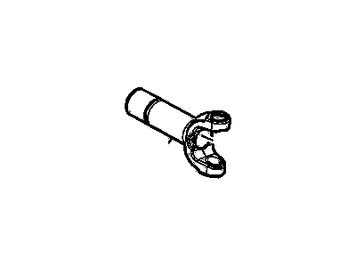 2002 Cadillac Escalade Driveshaft Yokes - 12473106