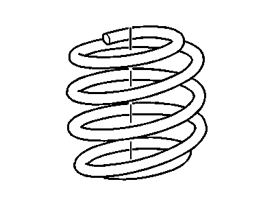 Cadillac DTS Coil Springs - 25768030